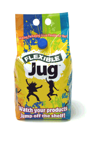 flexible jug packaging container